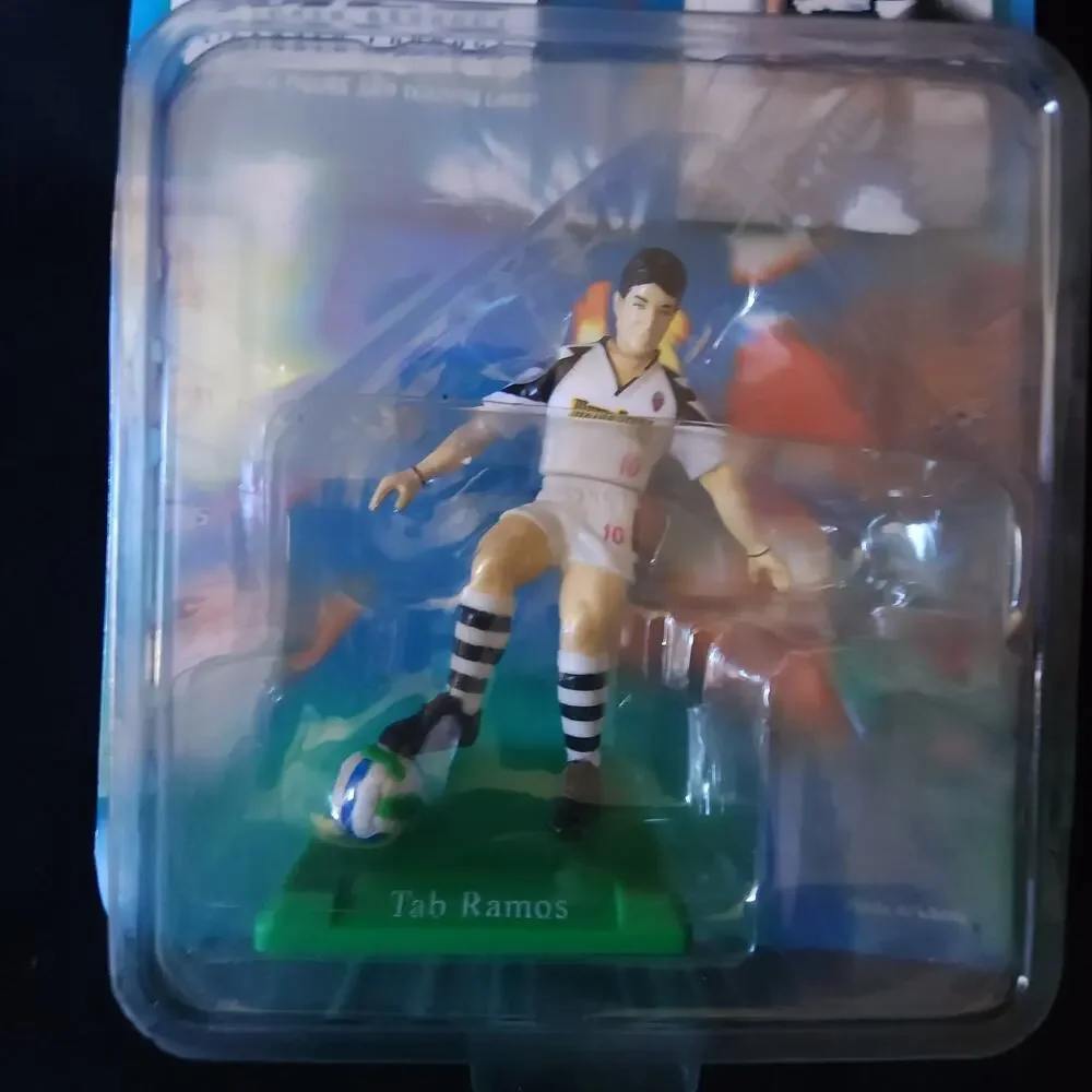 Vintage Bandai 1996 TAB RAMOS MLS Soccer Action Figure Card NY NJ Metrostars NEW